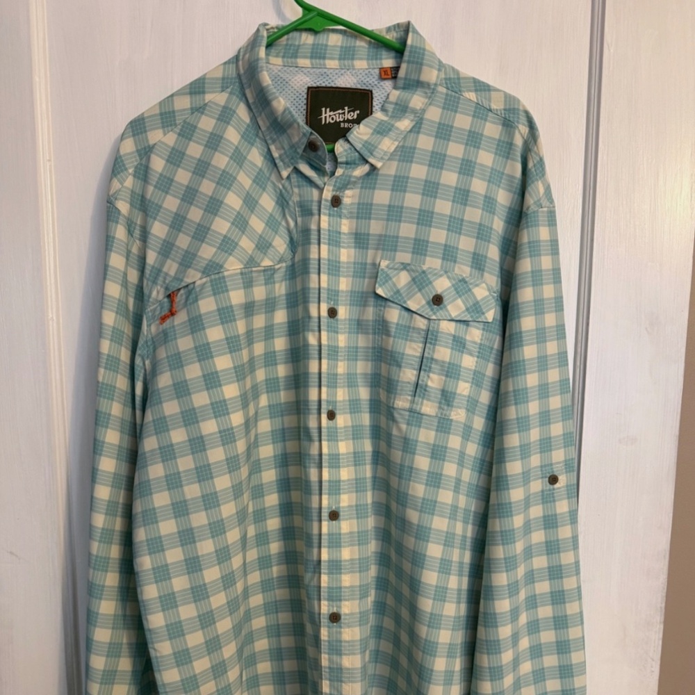 Howler Brothers Matagorda Long Sleeve XL Bay Blue NWT from Telluride Angler